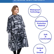 Фабрика прямых продаж салон красоты фартук парикмахера DIY эфирные парикмахерские принадлежности/парикмахер водонепроницаемый Wai ткань