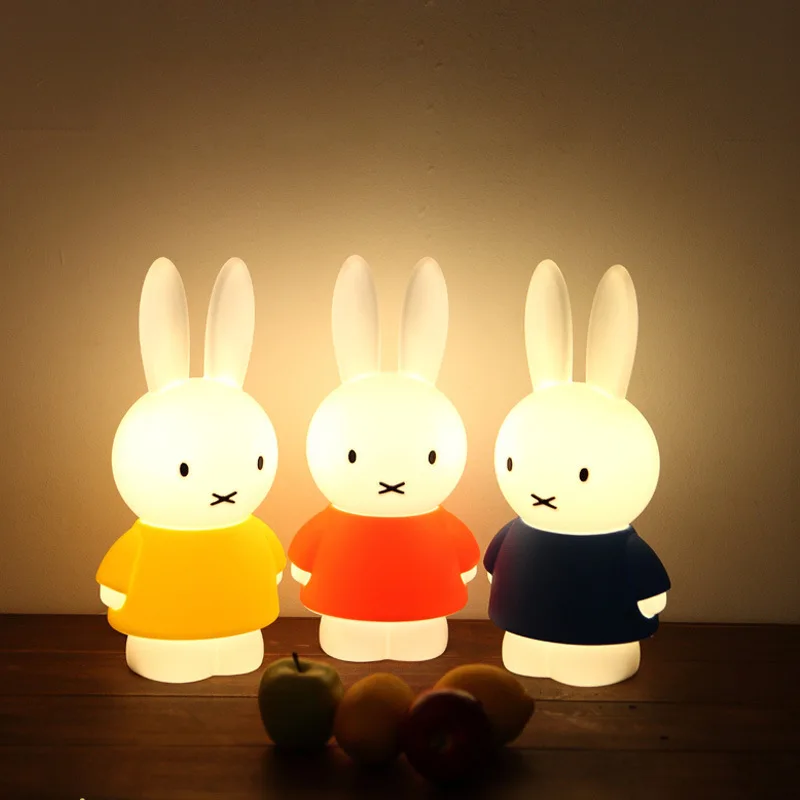 

Modern Concise Rabbit Silicone Baby Small Night Light Table Lamp Bedroom Baby Room Study Parlor Decoration Lamp Free Shipping