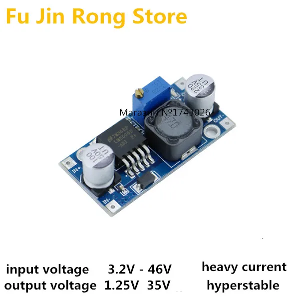 

Original 5pcs LM2596S DC-DC LM2576 Step-Down Power Supply Module BUCK 3A Adjustable Step-Down Module Voltage Regulator Ic C1 ...