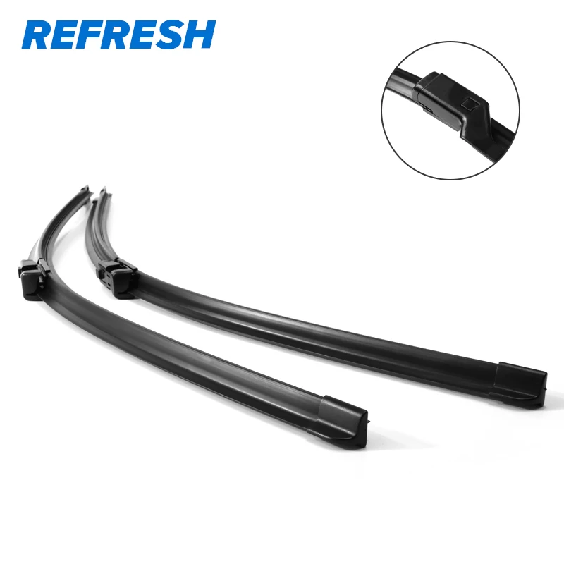 REFRESH Щетки стеклоочистителя для Volkswagen VW Scirocco Fit Push Button Arms 2008 2009 2010 2011 2012 2013