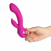Silicone USB Rechargeable G spot Dildo Vibrator Clitoris Stimulation Vaginal Massager Female Masturbation Sex Products For Women