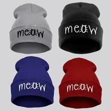 Модная зимняя женская шапка унисекс с надписью Skullie Beanies, вязаные шапки-тюрбан с вышивкой для девочек, Повседневная вязаная Теплая Лыжная Шапка WH035