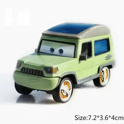 Автомобили disney Pixar Cars 3 2 км Axlero Молния Маккуин Lizzie Flo матер 1:55 Diecast металла модели машинок из сплава подарок для детей мальчик игрушки