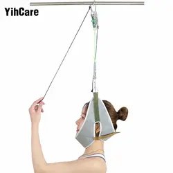 YihCare Крюк Тип шейного поддерживающая шею устройство для массажа хиропрактики растяжения шейки губка лечение облегчение боли в шее