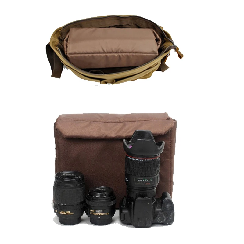 Водонепроницаемый холщовый чехол для камеры DSLR EOS 200D 77D 7D 80D 800D 1300D 6D 70D 760D 750D 700D 600D