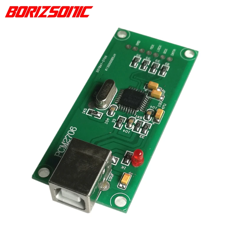 

pcm2706 USB to i2s digital audio interface output i2s to dac decoder free shipipng