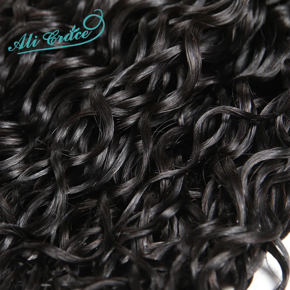 ALI GRACE волосы Бразильский Натуральный волнистый пучок волос 1 шт. человеческие волосы ткачество 12-28 дюймов remy волосы для наращивания