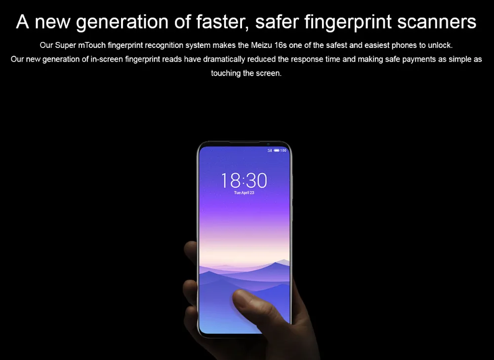 Meizu 16s мобильный телефон, 6G/8G ram, 128 ГБ rom, Snapdragon 855, 6,15 дюймов, 48 МП, двойная камера AI, фронтальная, 20 МП, 3600 мАч, NFC Смартфон