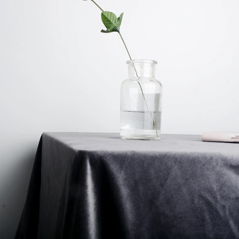 Бархатная скатерть, современный минималистичный бархатный тканевый журнальный столик, скатерть для обеденного стола RUIYEE, брендовая скатерть для украшения дома