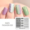 KADS Nail Stamping Plate Fashion 020 Beauty Nail Art Stamp Template DIY Image Template Manicure Stamping Plate Stencil Tools 1