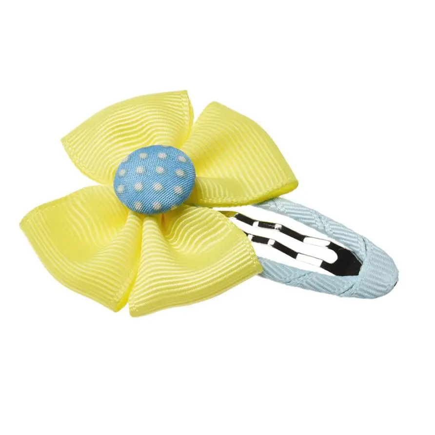 

1PC Hair Clip Hair Accessories Bow Flower Hairpins Girl Barrettes