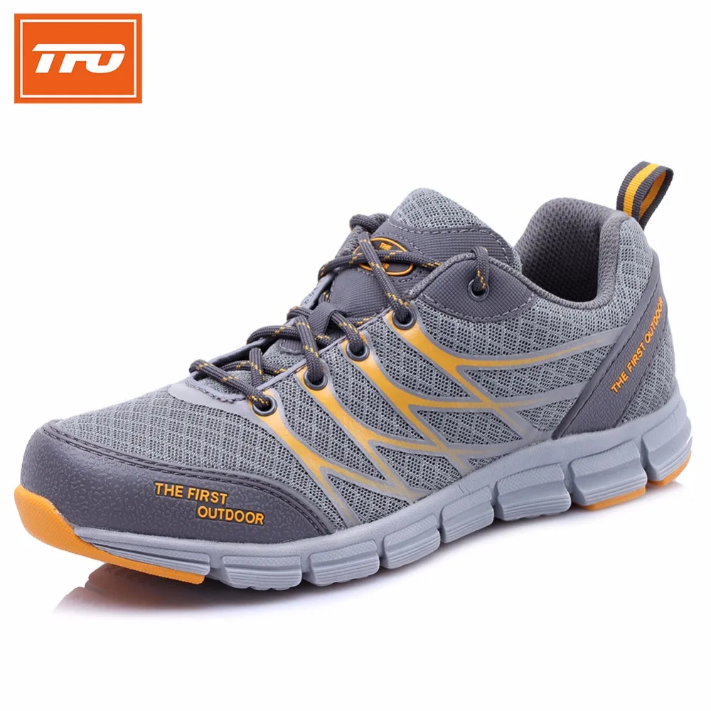 TFO Running Shoes For Men Mesh Breathable Light Sneakers City Jogging Trail Running Sport Shoes Men Free Run Hombre 851529