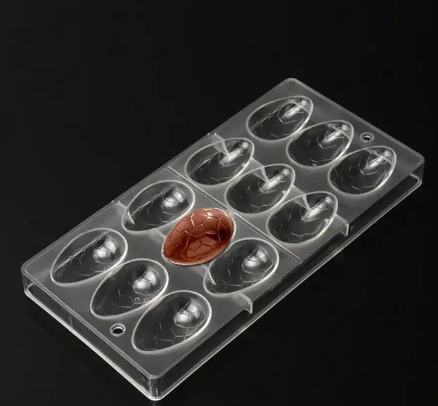 High Qaultiy 27x13x2.3cm 12 Hard Plastic Clear Easter Egg Professional