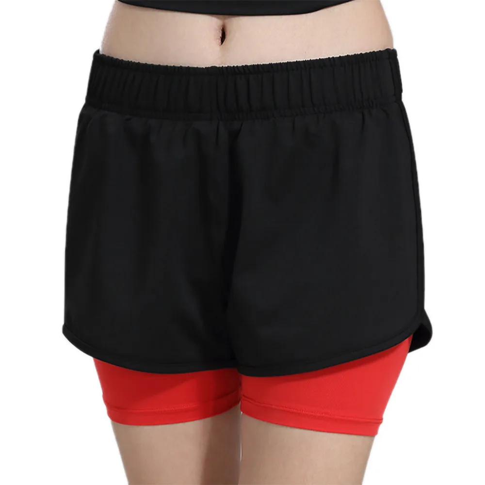 2019 Women's casual cotton sexy yoga shorts running shorts yoga jogging lightproof hot yoga shorts ladies gym fitness 40J1 (4)