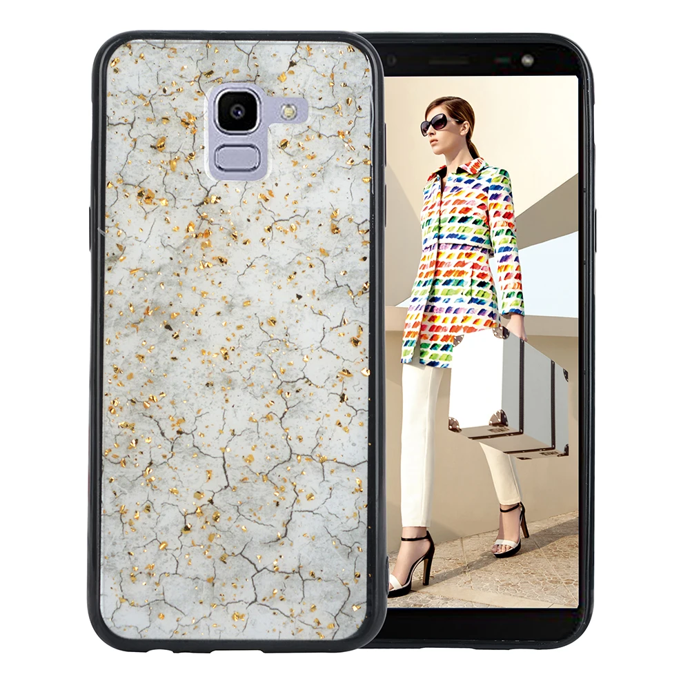 Foil Bling Marble Case For Samsung Galaxy J4 J6 Plus 2018 Cover Glitter Soft TPU Case For Samsung Galaxy J8 2018 J4 J6 2018 Capa (21)