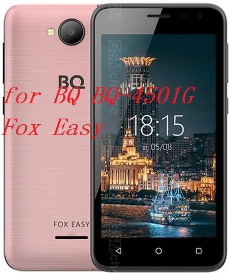 Smartphone 9H Tempered Glass for BQ BQ-4501G Fox Easy GLASS Explosion-proof Protective Film Screen Protector cover phone