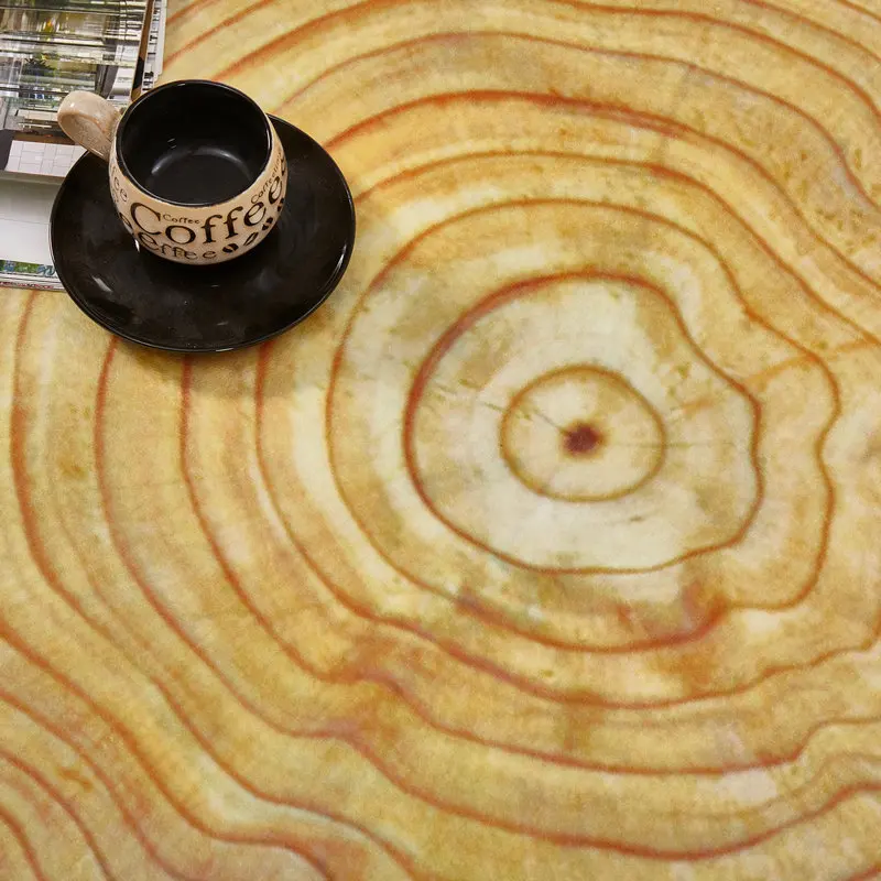 80/100/120/140CM Antique Wood Tree Annual Ring Round Carpet For Living Room Bedroom Study Room Chair Mat Plush Rug 80/100/120/140CM Antique Wood Tree Annual Ring Round Carpet For Living Room Bedroom Study Room Chair Mat Plush Rug
