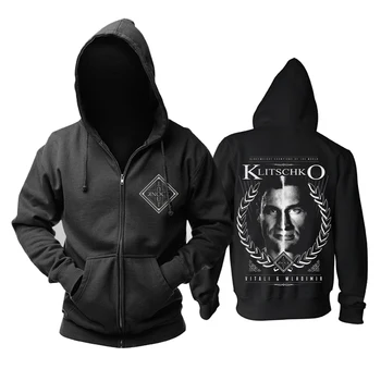 

Bloodhoof KLITSCHKO BLACK NEW zipper hoodie