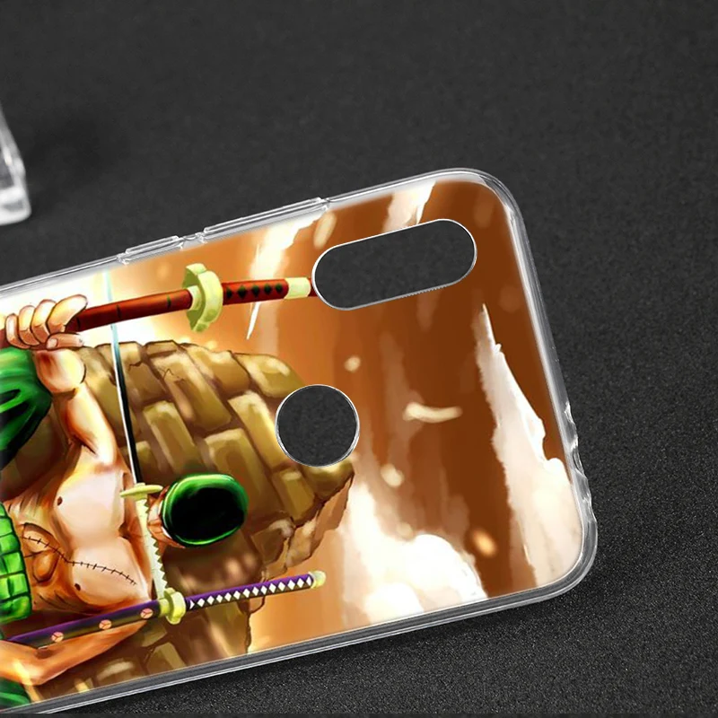 Силиконовый чехол с рисунком аниме Roronoa Zoro для Xiaomi Redmi K20 7 7A 5 5Plus 6 6A S2 Note 8 Pro|Бамперы|