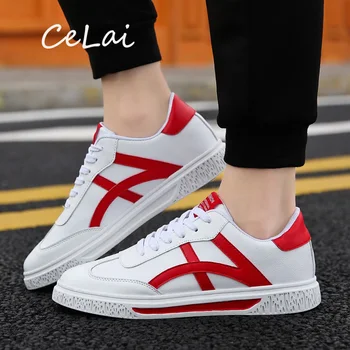 

CeLai Summer New Arrival popular Handmade board Shoes men sneakers 2019 men designer shoes Walking modis sapatilhas homem A-044