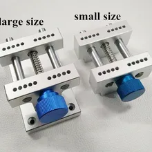 1 шт. большой металлический чехол для часов, регулируемый часовщик, инструмент для ремонта наручных часов