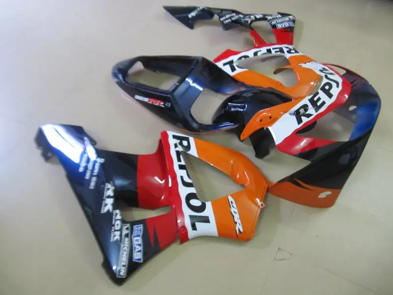 Комплект обтекателей под давлением для HONDA CBR900RR 929 00 01 CBR 900RR 900 2000 2001 ABS красный