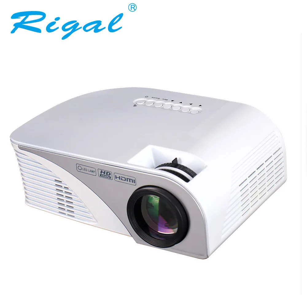 Rigal Projector RD805B 1200 Lumens LED Mini WiFi Projector 1080P 3D Beamer Video Home Cinema HDMI USB VGA AV Android Projector Rigal Projector RD805B 1200 Lumens LED Mini WiFi Projector 1080P 3D Beamer Video Home Cinema HDMI USB VGA AV Android Projector