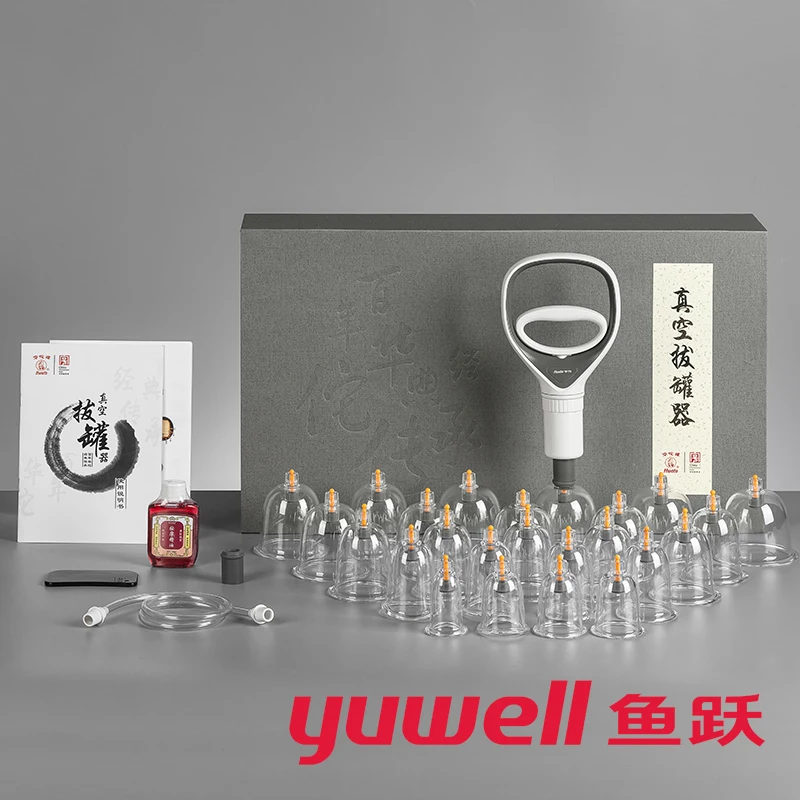 Hwato vacuum cupping massage cupping therapy set suction cup