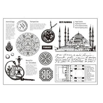 

ZFPARTY TURKEY Transparent Clear Silicone Stamp/Seal for DIY scrapbooking/photo album Decorative card making