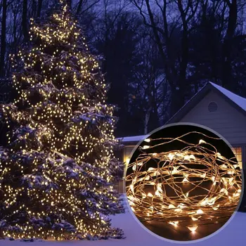 

11m/21m/31m/41m LED Outdoor Solar Lamp LEDs String Lights Fairy Holiday Christmas Party Garland Solar Garden Waterproof Lights