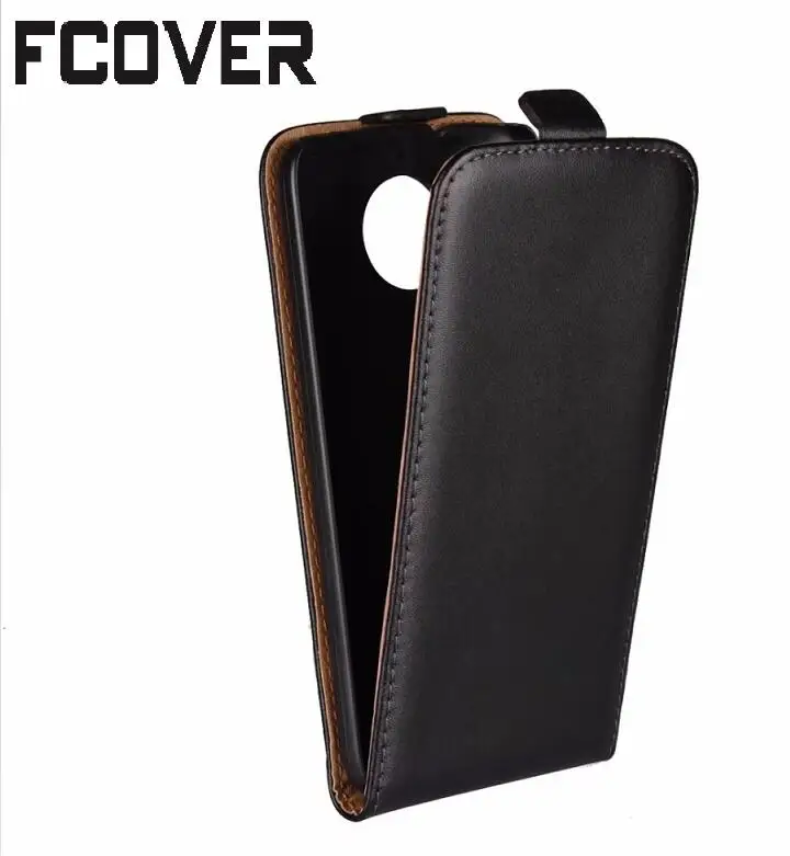

For Moto X4 Flip Case,Genuine Leather Case Pouch Flip Cover For Motorola Moto X4
