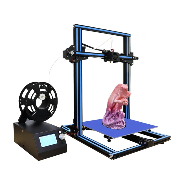 EZT M18 классический большой размер полу серия Сделай Сам 3D принтеры с ЖК дисплей