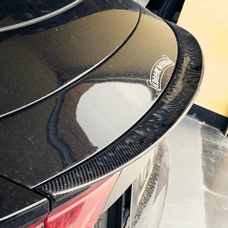 A7 Exterior Car Accessories Carbon fiber Rear Trunk Spoiler Wing for