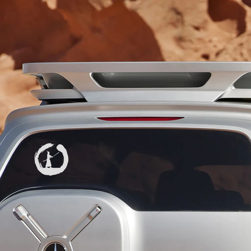 17.2cm*16.7cm Zen Japanese Fashion Car-Styling Vinyl Car Sticker