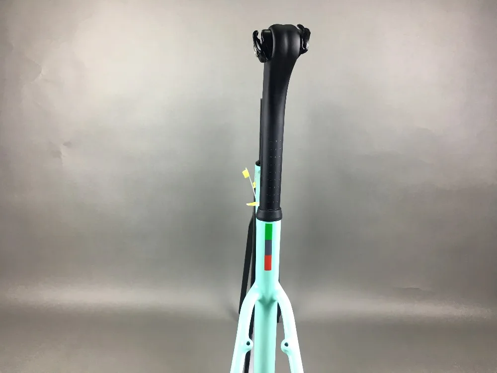 Flash Deal 2019 design super light FASTERWAY classic carbon road frameset D Brake carbon bike frame:Frameset+Seatpost+Fork+Clamp+Headset 123