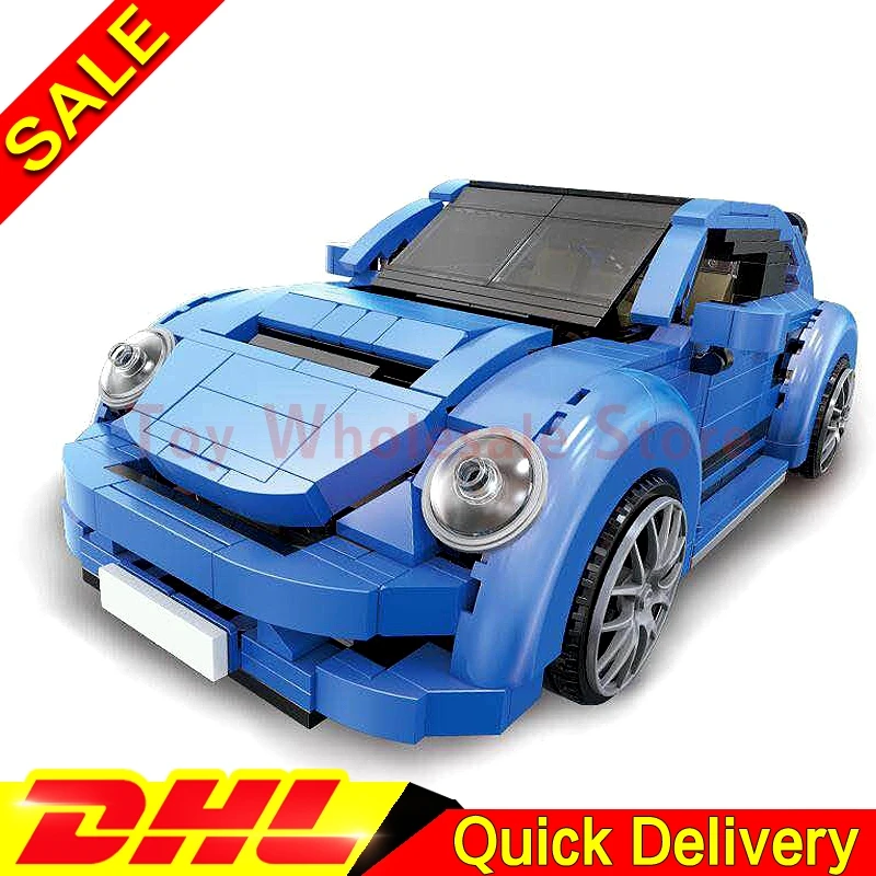 

Xingbao 03015 Genuine Creative MOC Beetle Car Set Children Educational Building Blocks Bricks Toy Clone Lepin