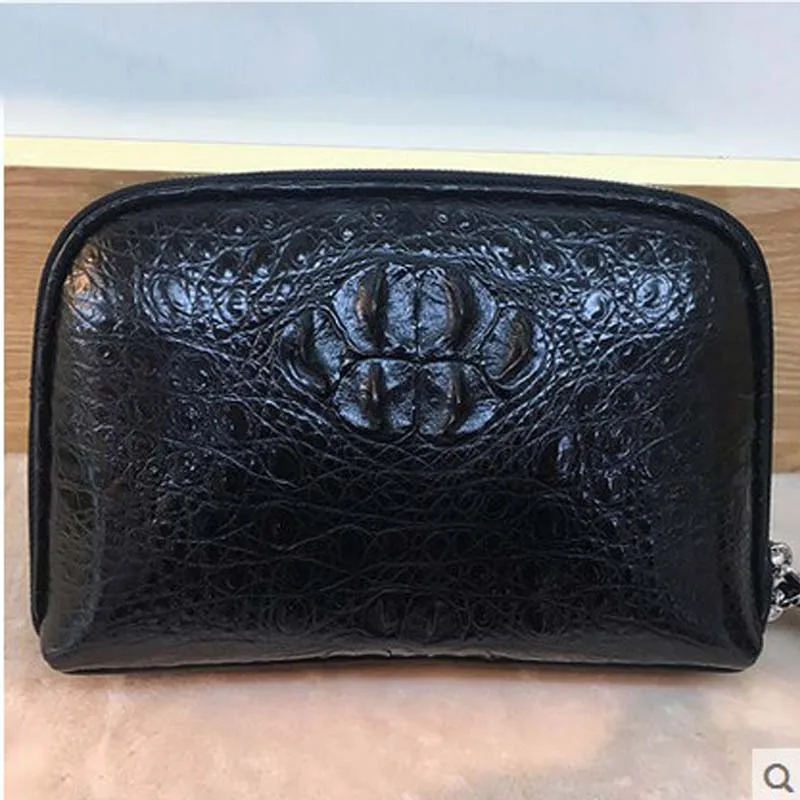 

Diwei 2018 Thai real crocodile leather handbag with a large capacity and multi-purpose wallet. men women clutch bag