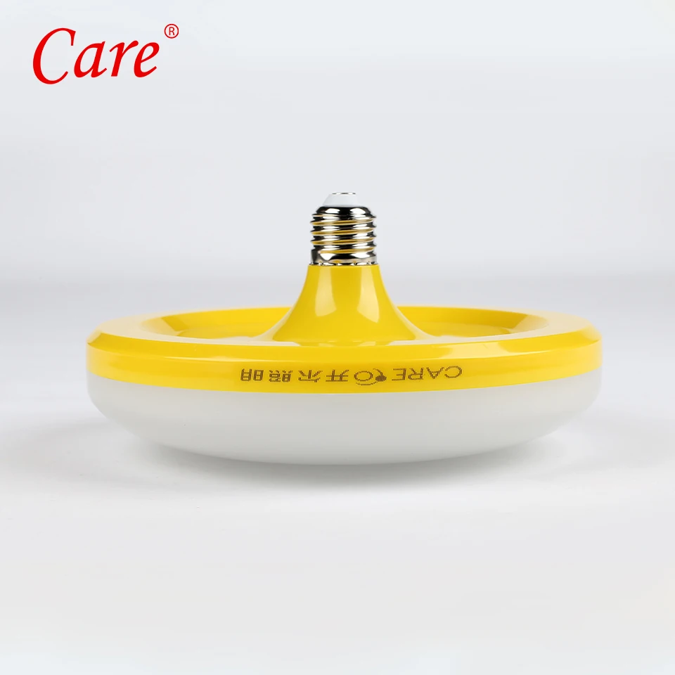 

Care LED UFO Light Bulb 18W e27 LED Bulb Slim Light Lamp Simple UFO Fixtures 6500K 3000K LED Lamp Lampada Ampoule Lighting