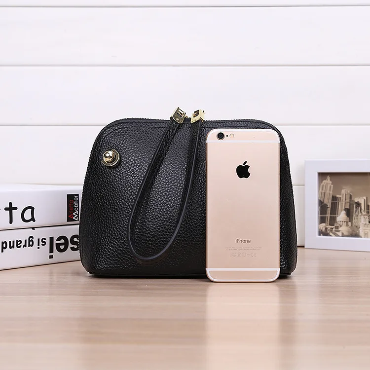 Women genuine leather messenger bag 24-1