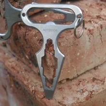 9D042 набор средств для выживания Оборудование для самообороны Многофункциональный Инструмент Угловой ключ/отвертка/открывашка с бесплатной доставкой