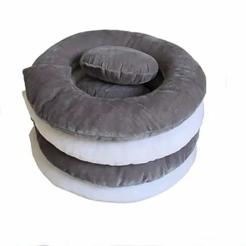 2 Pieces Newborn Ring Pillow Basket Filler Stuffer Baby Photo Shooting Cushion Infant Positioner Donut Posing Photography Props