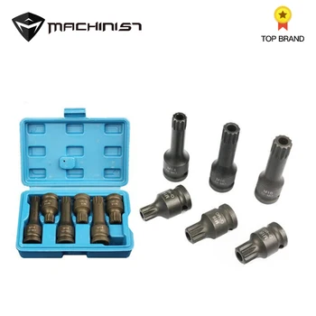 

1set CTV M14 M16 M18 Oil Pan Drain Plug Screw Bolt Star Tamper Proof Socket Tool FOR VW AUDI
