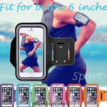 Спортзал бег нарукавник спортивный браслет чехол для телефона держатель ключ сумка для iphone сотовый телефон 3E11