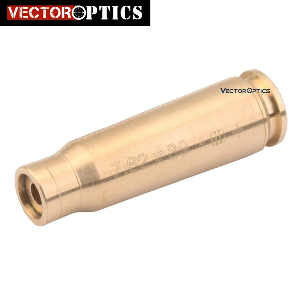 

Vector Optics 7.62x39mm Cartridge Red Laser Bore Sight Boresighter Brass Fit for AK47 AK SKS Type 56