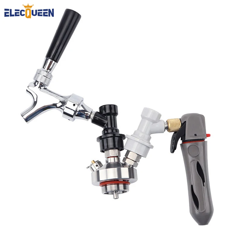 Homebrew Stainless Steel Mini Keg Tap Dispenser with beer tap and co2