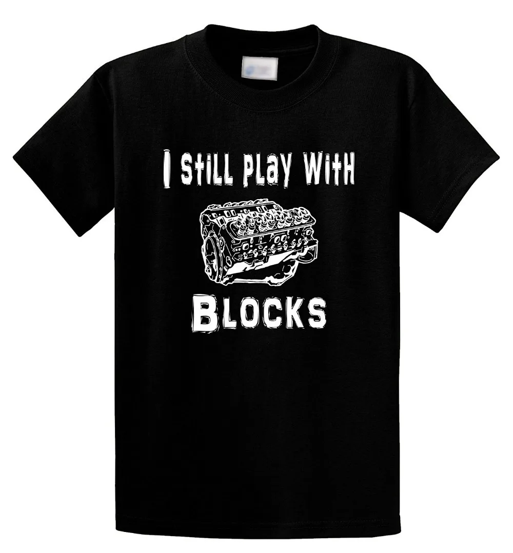 Приталенные футболки с коротким рукавом с круглым вырезом Мода 2018 мужские s I Still Play с блоками футболки футболка мужская повседневная
