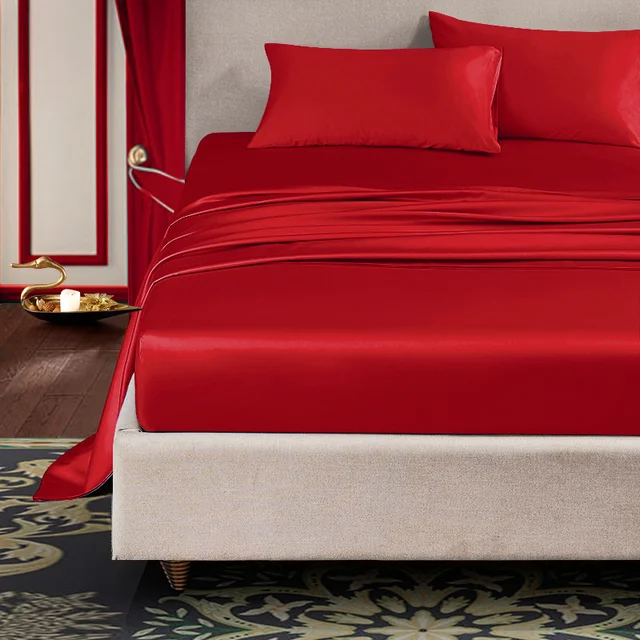 2018 High Quality Pima Cotton Bedding Set Bed Sheets Flat Sheet 2018 High Quality Pima Cotton Bedding Set Bed Sheets Flat Sheet Bedspread Linen Sabanas Cama Drap De Lit Pure Color Simple