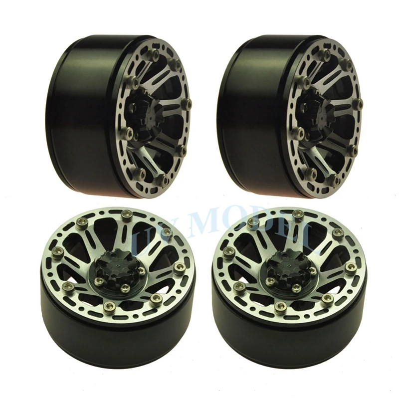 Buy 272g 4Pcs RC 110 Scale CNC Metal Truck Rims Wheel