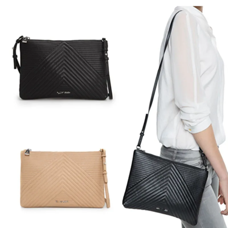 2016 Women Fashion Messenger Bag New brand designers logo Bags Tide Solid Lady PU Leather Bag Clutch Handbags P331 Free Shipping
