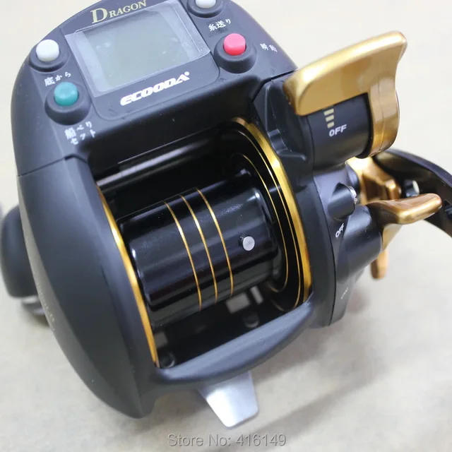 Cheap ecooda dragon 7000lb 30kg strong electronic boat fishing reel